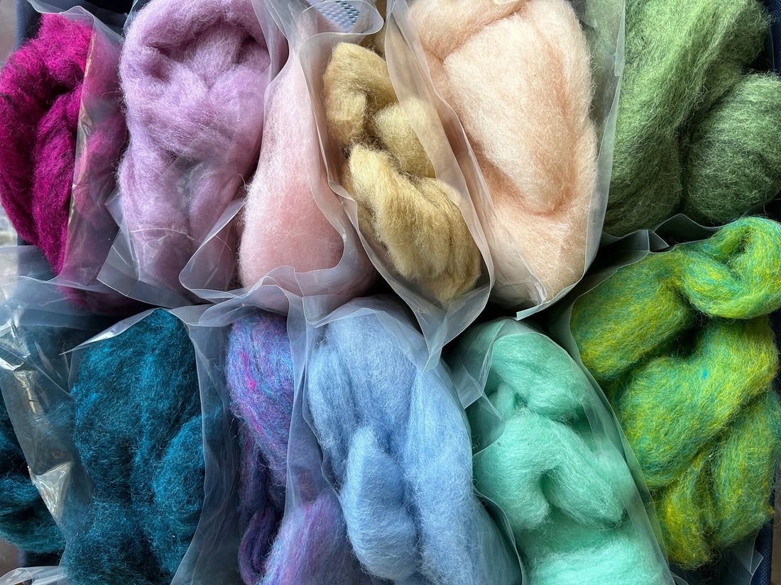 What is Wool Felting? New designs added to Beginner Wool Felting Kits.