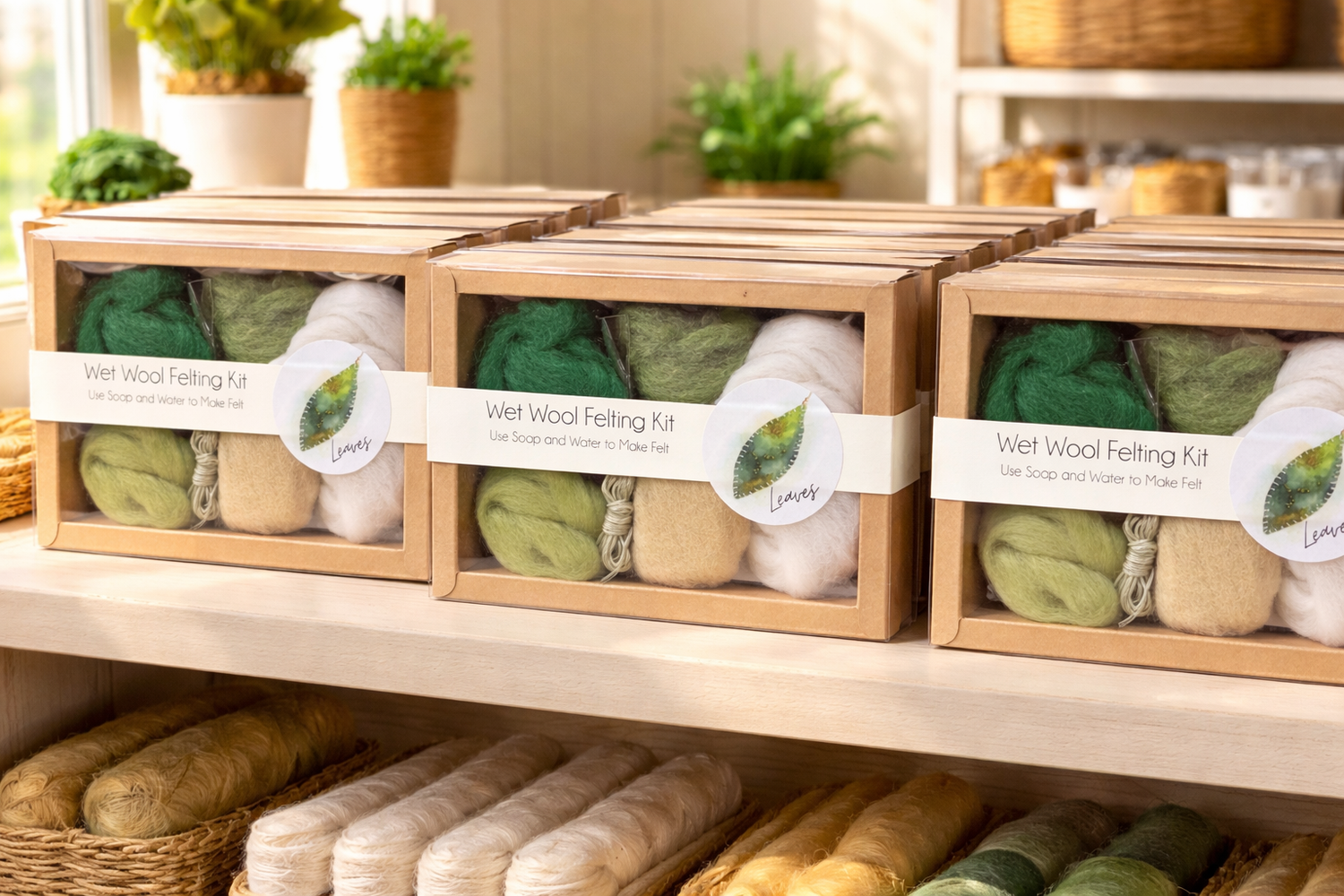 Beginner Wool Felting Kits