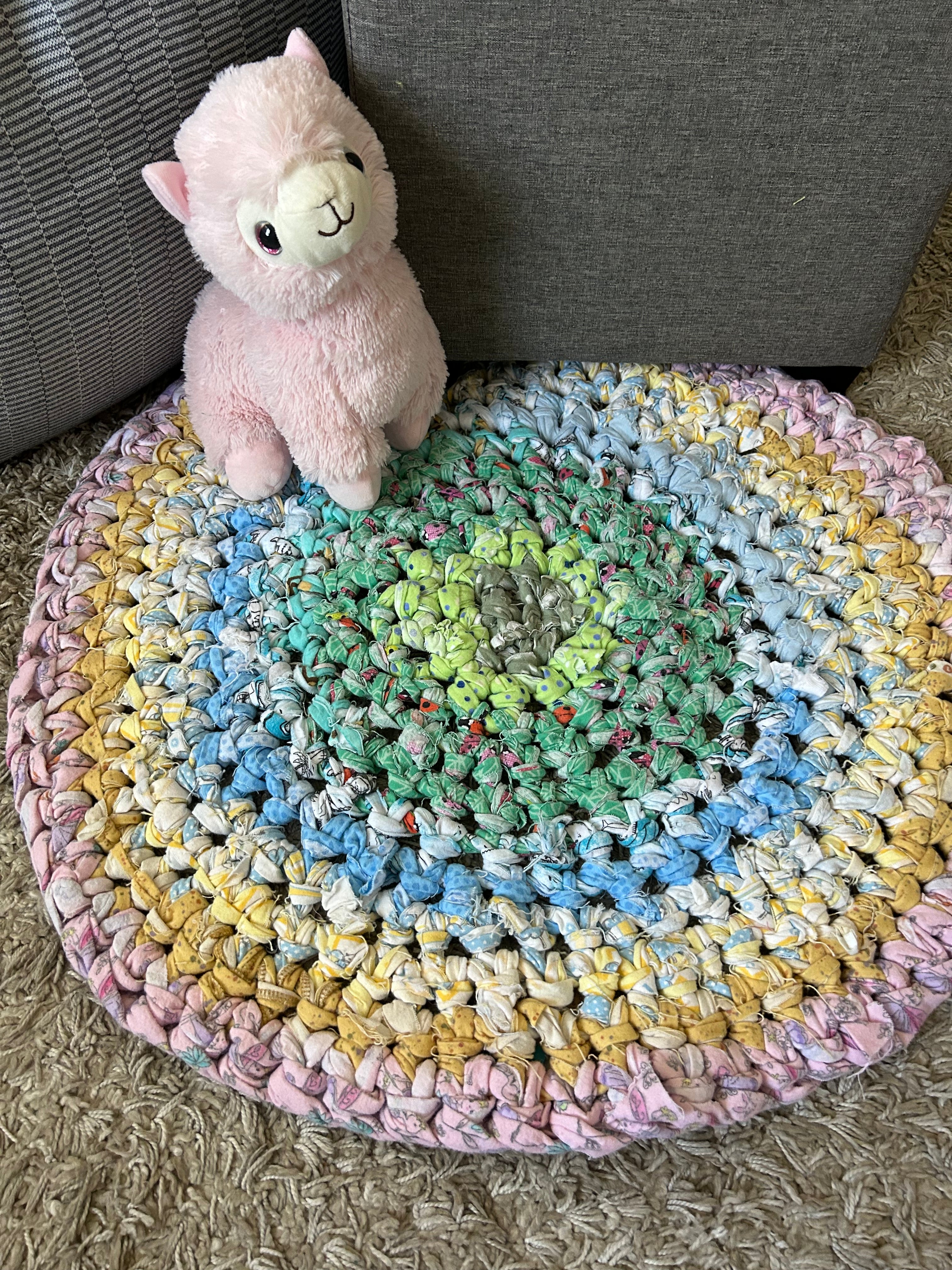 Cotton Crochet Rug - small