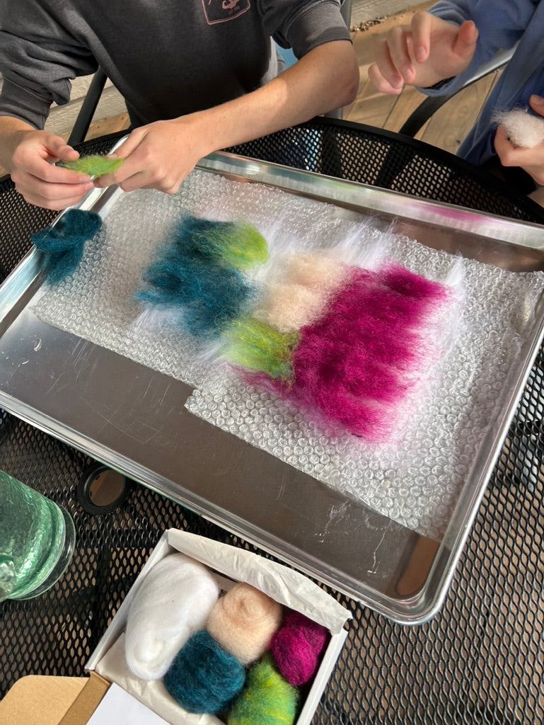 Beginner Wool Felting Kit | Make Felted Flowers