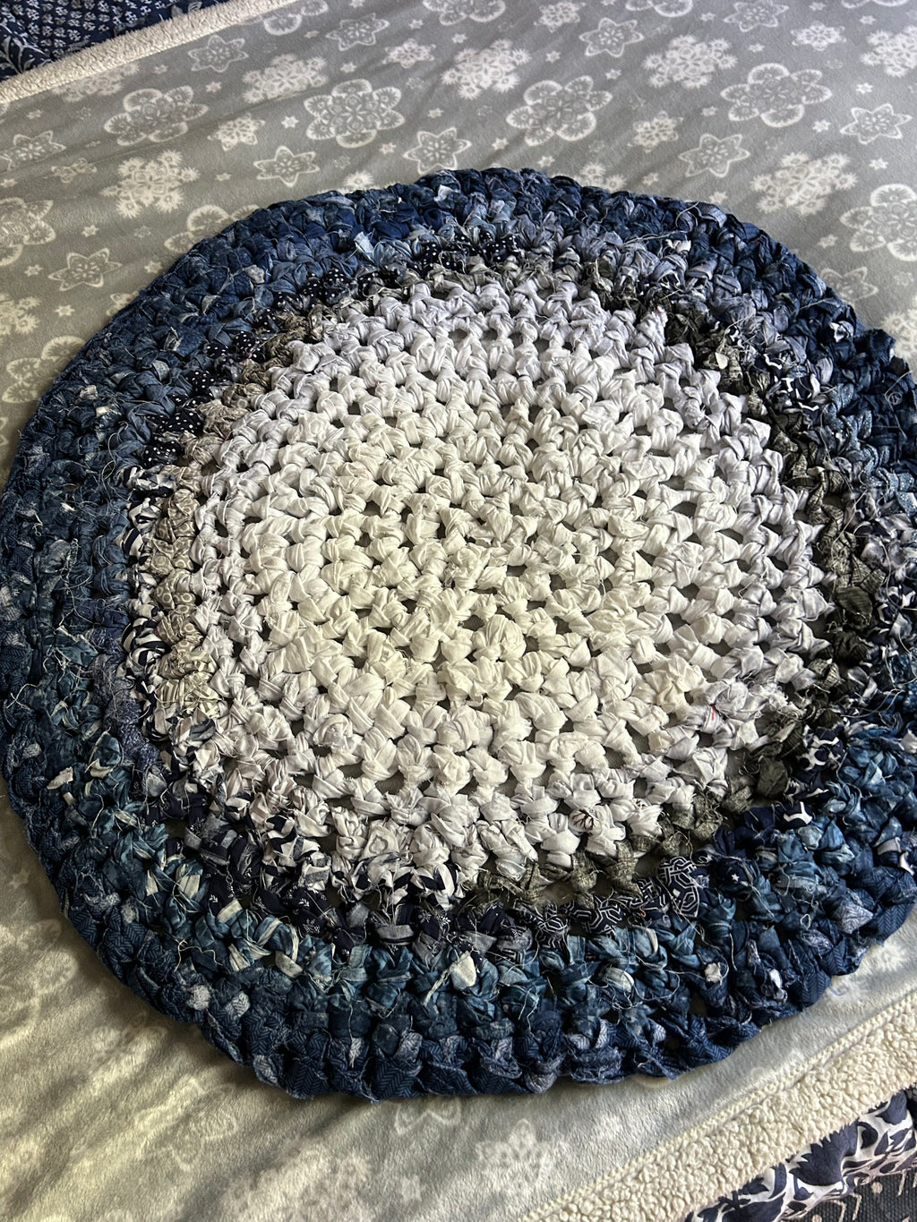 Cotton Crochet Rug - small