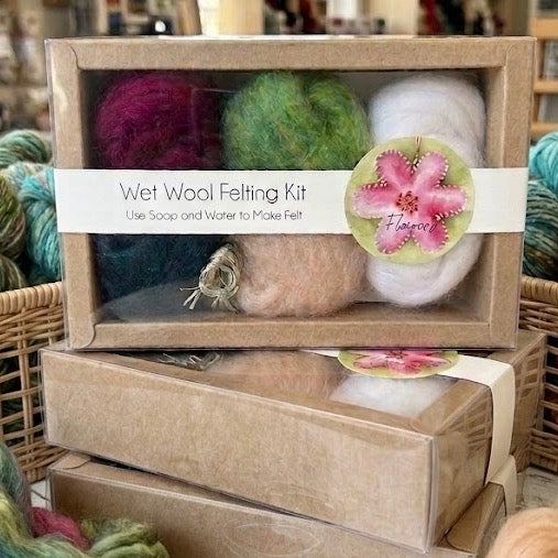 Beginner Wool Felting Kit | Make Felted Flowers