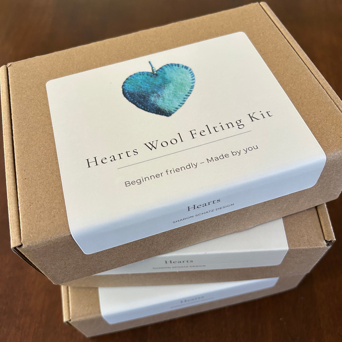 Beginner Wool Felting Kits - THREE Kit Bundle